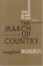 Cover of: The March Up Country by Xenophon