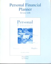 Cover of: Personal Financial Planner for use with Personal Finance