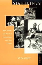 Cover of: Sightlines: Race, Gender, and Nation in Contemporary Australian Theatre (Theater: Theory/Text/Performance)