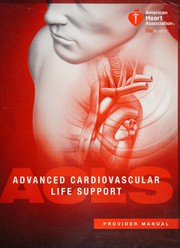 Cover of: Advanced cardiovascular life support: Provider manual