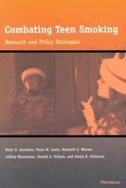 Cover of: Combating Teen Smoking: Research and Policy Strategies