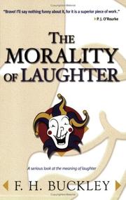 Cover of: The Morality of Laughter