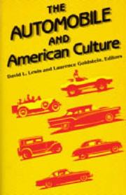 Cover of: The Automobile and American culture