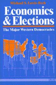 Cover of: Economics and Elections: The Major Western Democracies