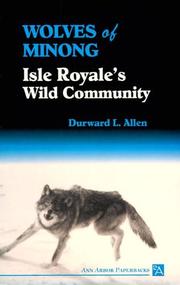 Cover of: Wolves of Minong: Isle Royale's wild community