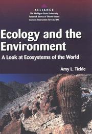 Cover of: Ecology and the environment | Amy Tickle