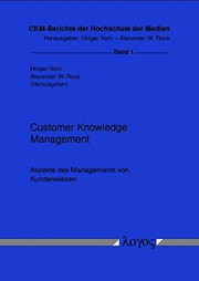 Cover of: Aspekte Des Managements Von Kundenwissen