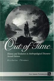 Cover of: Out of time by Thomas, Nicholas