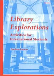 Cover of: Library explorations: activities for international students