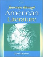 Cover of: Journeys through American literature