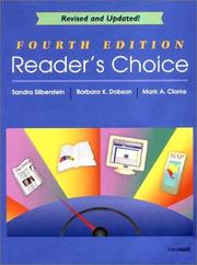 Reader's choice by Sandra Silberstein, Barbara K. Dobson, Mark A. Clarke