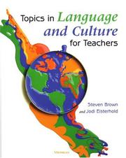 Cover of: Topics in language and culture for teachers