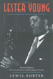 Front cover of Lester Young by Lewis Porter
