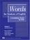 Cover of: Words for Students of English, Volume 8