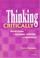 Cover of: Thinking critically