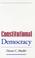 Cover of: Constitutional Democracy