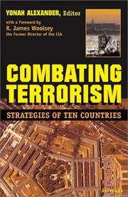 Cover of: Combating Terrorism: Strategies of Ten Countries