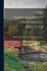 The Narragansett Historical Register; 9