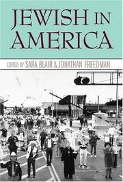 Cover of: Jewish in America