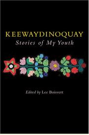 Cover of: Keewaydinoquay, stories from my youth