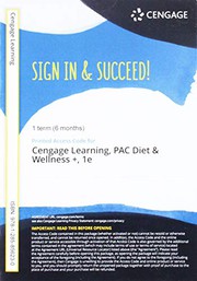 Cover of: Online Course for Cengage's Diet and Wellness Plus, Online Course,1 term Printed Access Card