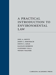 A Practical Introduction to Environmental Law