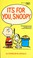 Cover of: It's for You, Snoopy