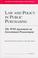 Cover of: Law and policy in public purchasing