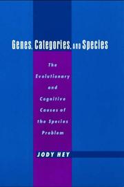 Genes, categories, and species by Jody Hey