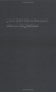 Cover of: Joyce/Foucault