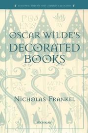 Cover of: Oscar Wilde's decorated books by Nicholas Frankel, Nicholas Frankel