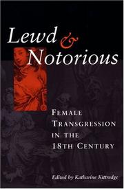 Cover of: Lewd and Notorious by Katharine Kittredge