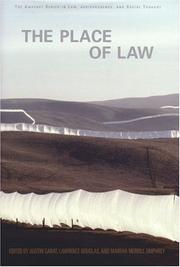 Cover of: The place of law by edited by Austin Sarat, Lawrence Douglas, and Martha Merrill Umphrey.
