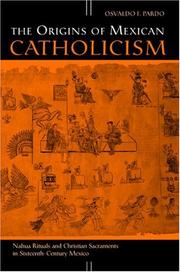 Cover of: The Origins of Mexican Catholicism by Osvaldo F. Pardo, Osvaldo F. Pardo