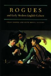 Rogues and early modern English culture by Steve Mentz