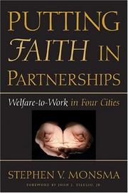 Putting Faith in Partnerships by Stephen V. Monsma