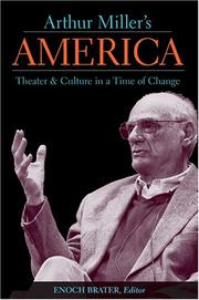 Cover of: Arthur Miller's America by edited by Enoch Brater.