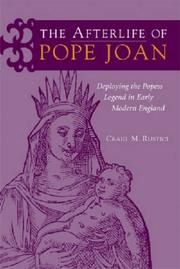 Cover of: The afterlife of Pope Joan by Craig M. Rustici