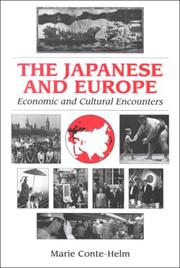 Cover of: The Japanese and Europe by Marie Conte-Helm