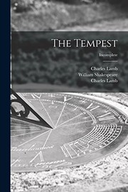 The Tempest; incomplete