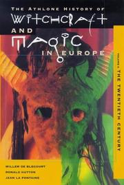 Cover of: Witchcraft and Magic in Europe, Volume 6 (History of Witchcraft and Magic in Europe)