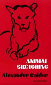 Animal sketching cover