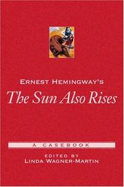 Cover of: Ernest Hemingway's The Sun Also Rises: A Casebook (Casebooks in Criticism)