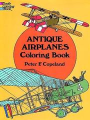 Cover of: Antique Airplanes Coloring Book