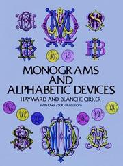 Cover of: Monograms and alphabetic devices.