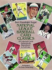Cover of: National League Baseball Card Classics