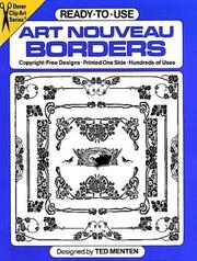 Cover of: Ready-to-Use Art Nouveau Borders