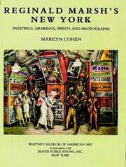 Cover of: Reginald Marsh's New York by Cohen, Marilyn
