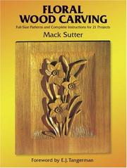 Cover of: Floral wood carving