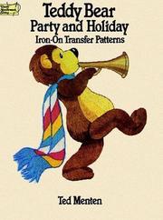Cover of: Teddy Bear Party and Holiday Iron-on Transfer Patterns